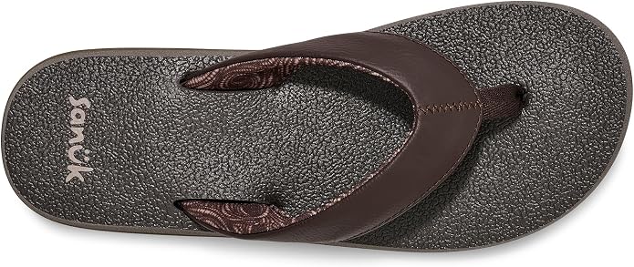 Sanuk Yoga Mat II | Flip Flops for Women | Yoga Sandals For Women | Women's Beach Sandals | Memory Foam Footbed