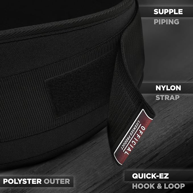 RDX Weight Lifting Belt AUTO LOCK, 6.5” Padded Back Support, Men Women Gym Fitness Strength Training, Bodybuilding Powerlifting Weightlifting Workout, Deadlift Squat, Pro Exercise Equipment