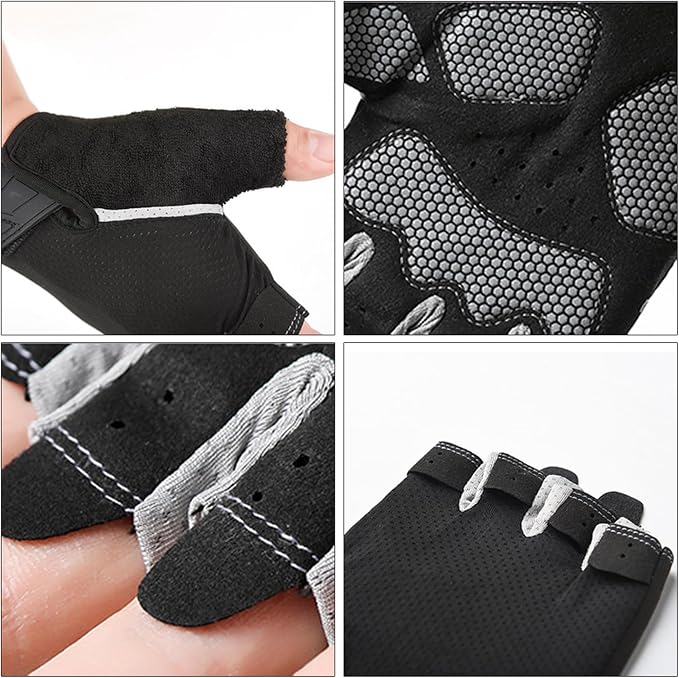 Eohak Workout Gloves for Women Men Full Palm Protection Breathable Training Gloves