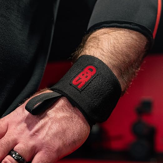 SBD Flexible Wrist Wraps – Supportive & Adjustable for Lifting, Powerlifting & Strength Training – IPF Approved, Made in Great Britain