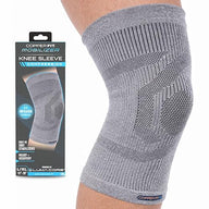 Copper Fit Mobilizer Knee Sleeve - 2XL | Knee brace with stabilizers for arthritis support, tendonitis relief, compression, mobility, and recovery.