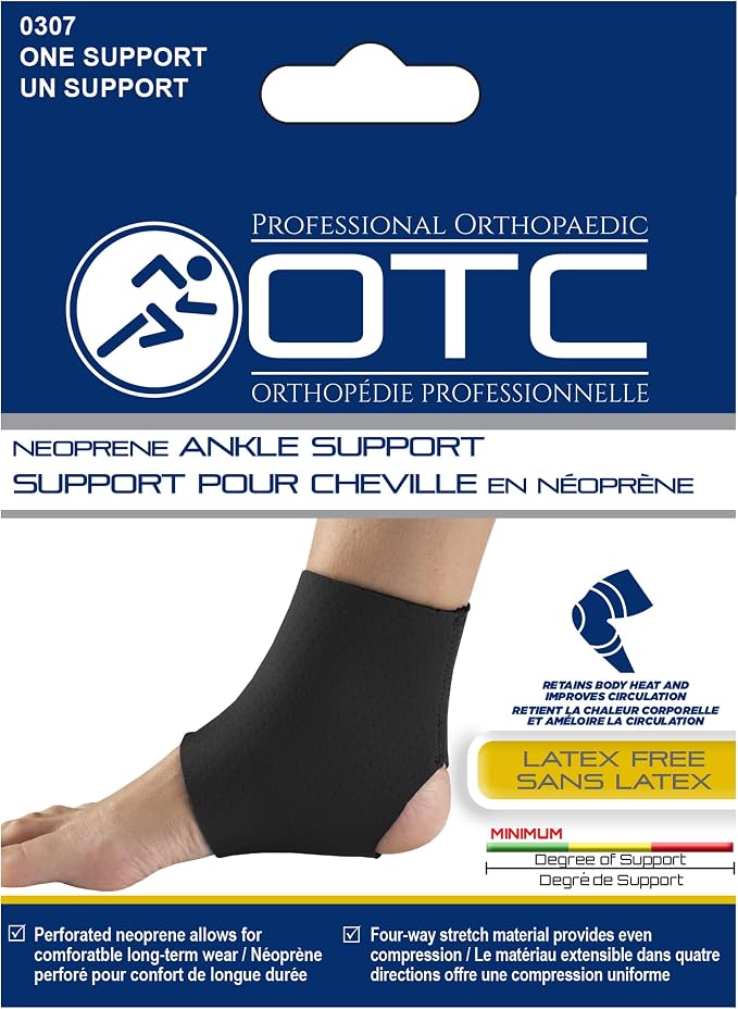 OTC Ankle Support, Slip-on Style, Neoprene