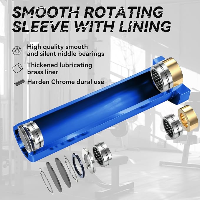 EVERYMATE 5LB Mini Barbell Bar Beginner Women Kid Barbell Total Body Workout Weighted Bar,for Strength Training, for Youth Children New Weightlifting