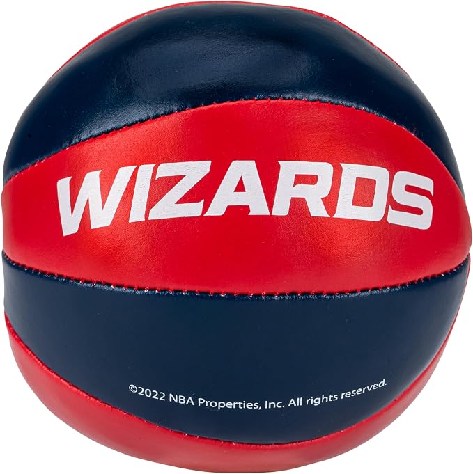 Franklin Sports NBA Toy Basketballs - 2 Pack of Kids Soft Mini Basketballs for Over The Door + Indoor Hoops - NBA Fan Shop
