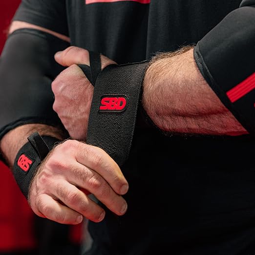 SBD Flexible Wrist Wraps – Supportive & Adjustable for Lifting, Powerlifting & Strength Training – IPF Approved, Made in Great Britain