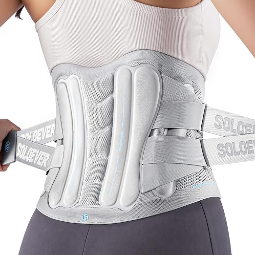 Back Brace for Men Lower Back Pain Relief, Back Support with Lumbar Pad | Ultra Breathable Lumbar Support Belt with Adjustable Straps, Immediate Relief from Sciatica, Herniated Disc, Scoliosis