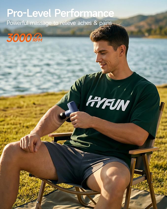 Super Mini Massage Gun, Deep Tissue Travel Massager for Muscle Relief