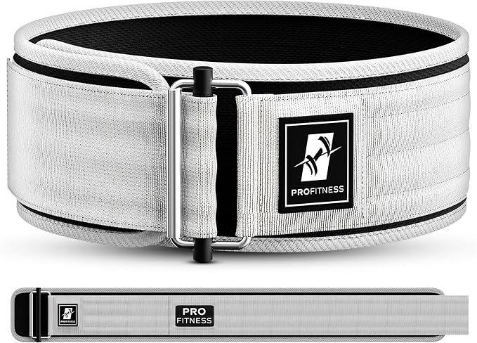 Weightlifting Belt for Men & Women - 4'' Wide Auto-Lock Weight Lifting Belt for Men Back Support - Squat Belt as Workout Belt for Men & Women Powerlifitng & Deadlifts - Weight Belt for Men Back Support