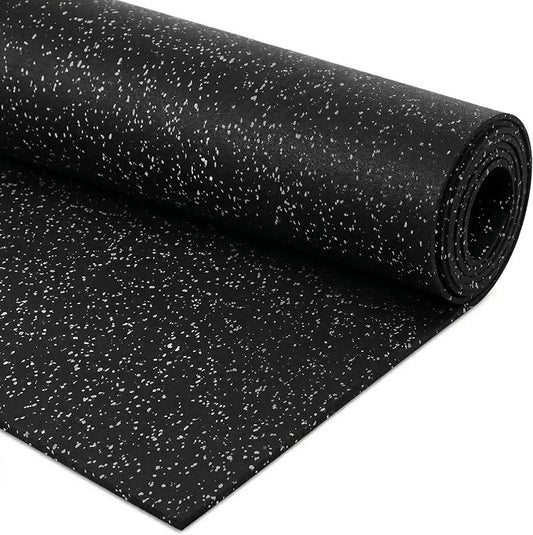 Flooring Inc's 1/4" Thick Tough Rubber Flooring Roll | Flexible Recycled Rubber Floor Mats for Home Gym | Heavy Duty Rubber Mat for Home Gyms, Sheds, Horse Stall Mat or Trailer