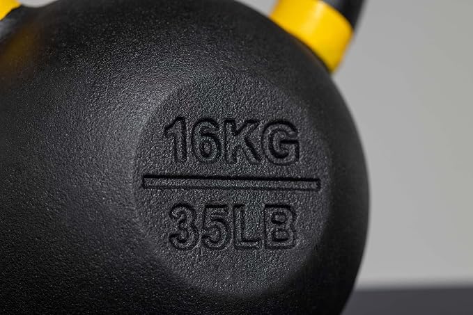 REP Fitness Kettlebell Set and Singles, 4kg to 24kg, 9lb to 53lb Weight Range, Cast Iron, Strength Exercise Training, Home Gym, Power Workout Equipment, Free Weights, Dumbbell Alternative