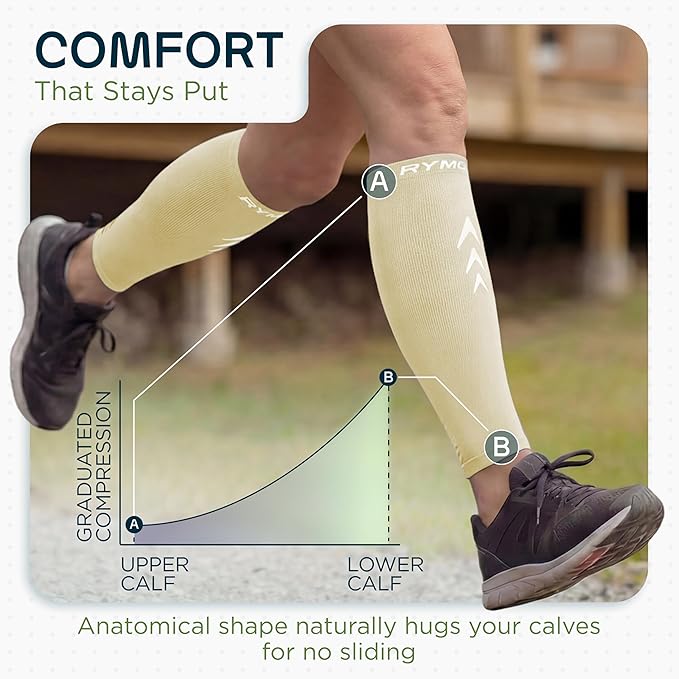 Rymora Calf Compression Sleeves for Men & Women