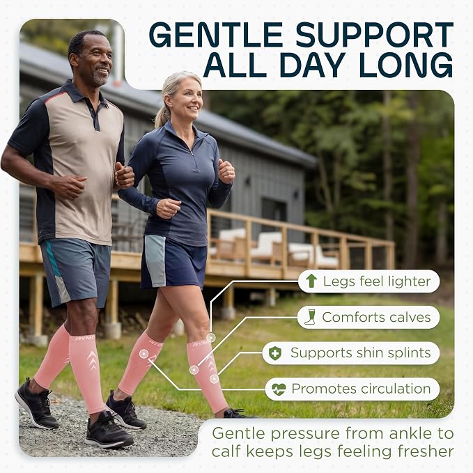 Rymora Calf Compression Sleeves for Men & Women