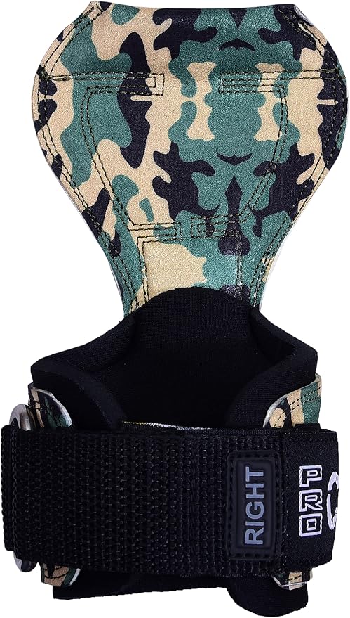 Cobra Grips Weight Lifting Gloves with Adjustable Neoprene Padded Wrist Wraps - Heavy Duty Alternative to Power Lifting Hooks for Deadlifts