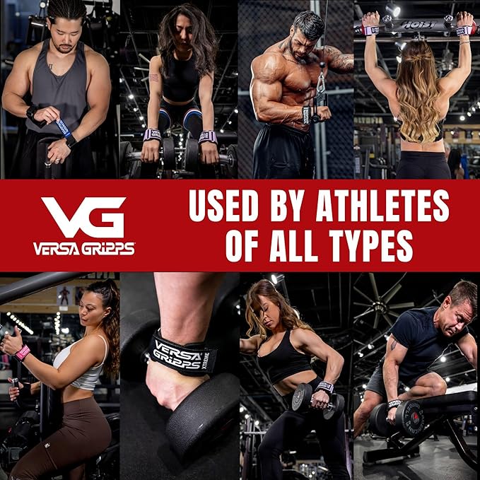 VERSA GRIPPS® PRO Wrist Straps, Choose Size and Color