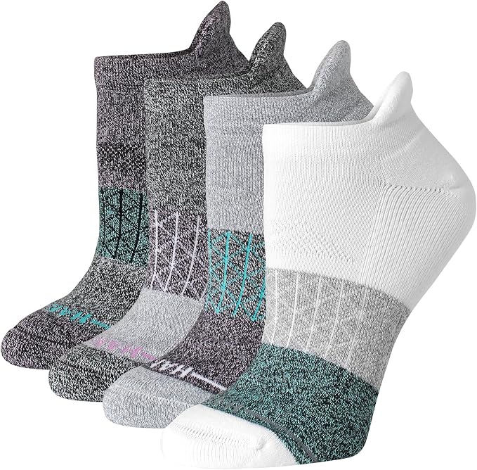 Hanes Women's Socks, 4-pack, Absolute Active Cushioned Moisture-wicking Best Women's Socks, Crew, Ankle and No Show