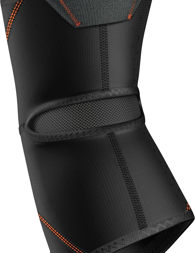 Shock Doctor Elbow Compression Sleeve with Extended Coverage (Black)