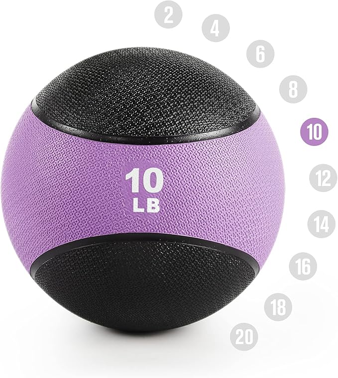 RitFit Balance Training, Coordination Fitness - Multiple Weights & Colors | Workout Exercise Ball for Core Strength, Balance Training, Coordination Fitness