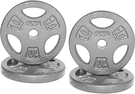 CAP Barbell Standard 1-Inch Grip Weight Plates