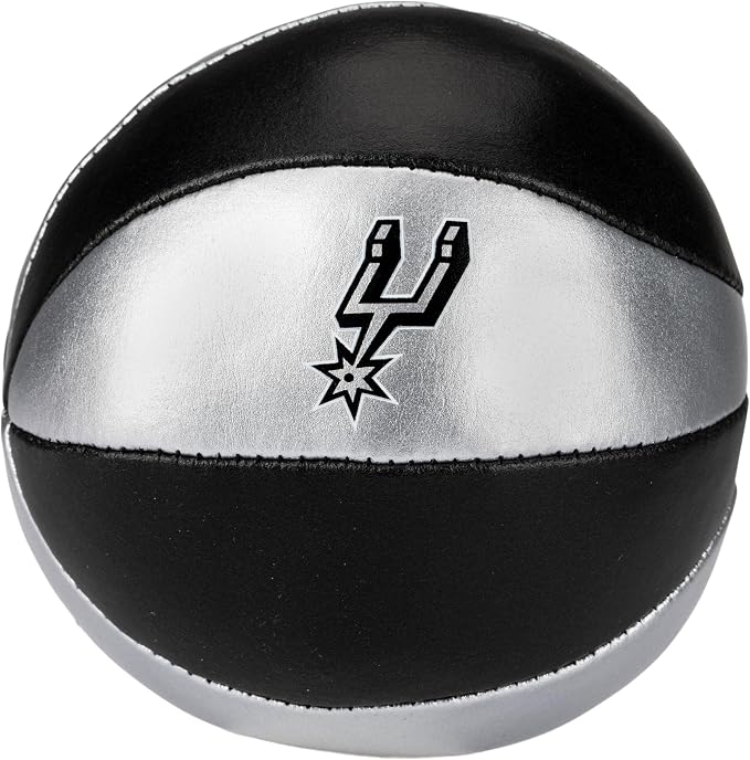 Franklin Sports NBA Toy Basketballs - 2 Pack of Kids Soft Mini Basketballs for Over The Door + Indoor Hoops - NBA Fan Shop