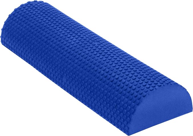 Bean Products High Density Half Round Foam Roller 18" For Physical Therapy