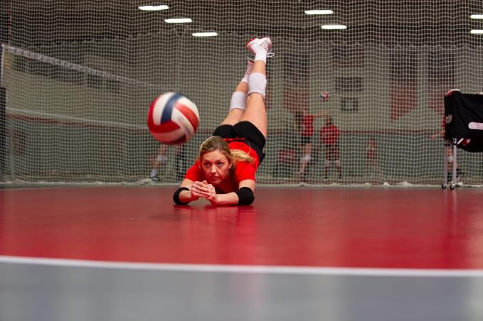Tandem Sport Volleyball Elbow Pads - Volleyball Pads for Floor Burns and Bruises - Non-Bulky Volleyball Elbow Pads