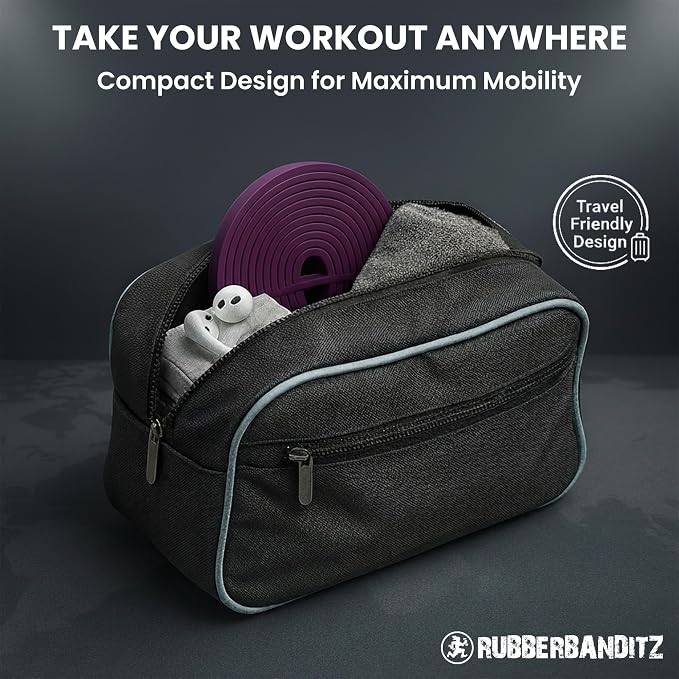 Rubberbanditz Pull Up Assist Resistance Bands Heavy Duty Loop Exercise Workout Bands for Powerlifting, Mobility, and Stretching