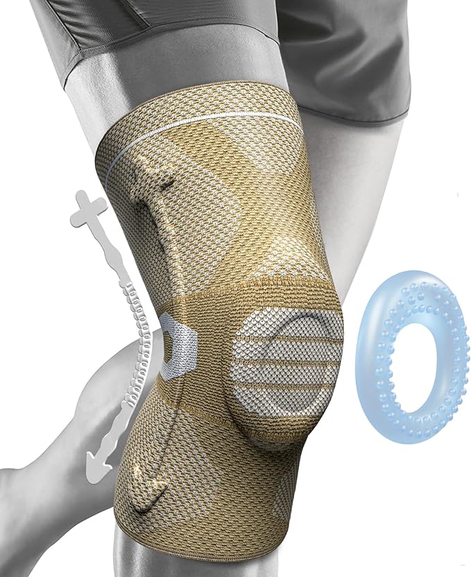 NEENCA Professional Knee Brace, Medical Knee Support for Women & Men Relief | Upgraded Version, Patented Patella Gel Pad & Side Stabilizers, For Knee Pain, Swelling, ACL,PCL, Circulation, Sports, Workout