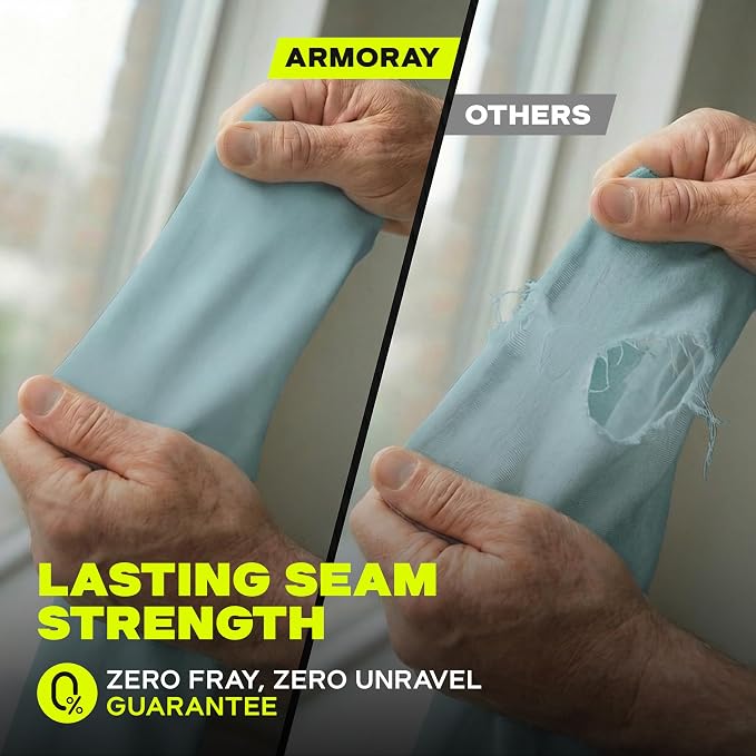 ARMORAY Arm Sleeves for Men and Women - UV Sun Protection Cooling Compression - Tattoo Cover Up Sleeve for Daily Wear & Work