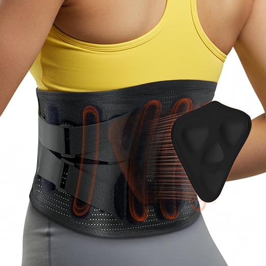 Back Brace for Lower Back Pain Relief for Women Adjustable Lumbar Support Belt Breathable 4D Mesh Fabric for Herniated Disc,Sciatica,Scoliosis Home Work Sports