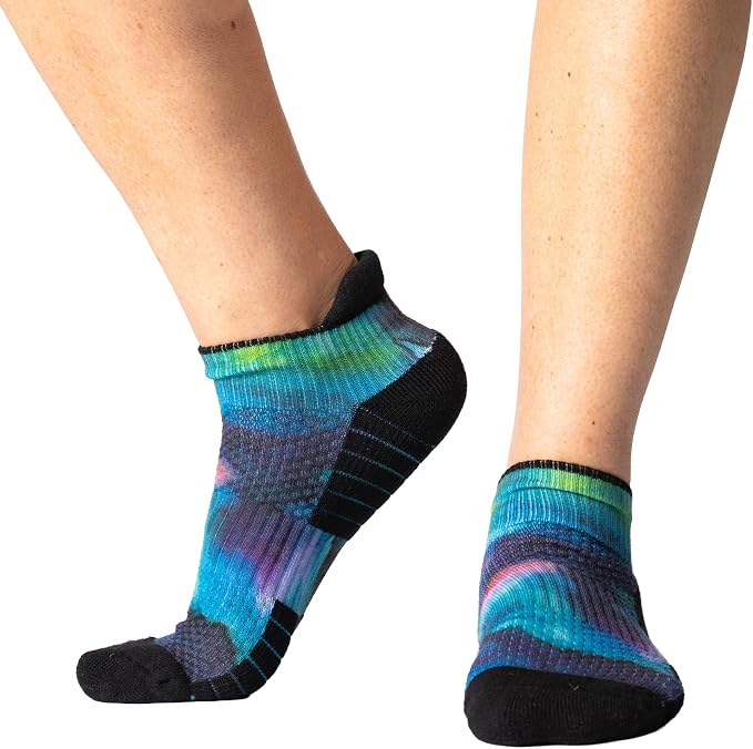 Viasox Ankle Compression Socks for Women & Men, 14 mmHg Support Improves Circulation, Extra Cushioned
