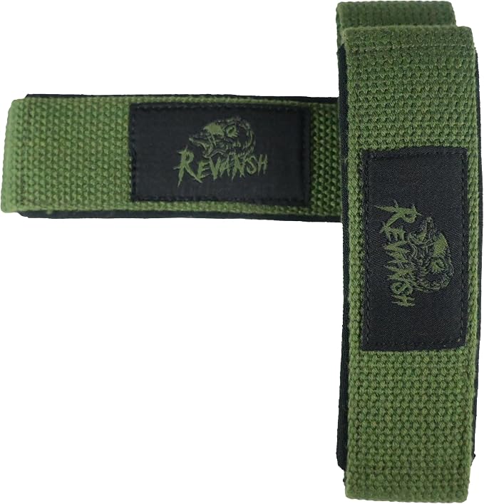 Sports Lifting Wrist Straps for Weightlifting Gym Deadlift and Pull Ups 24 Inch Cotton with 5mm Padded Neoprene and Silicone Grip for Powerlifting Bodybuilding Men Women