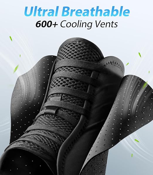 ZOELION Ankle Brace for Men Women with Self-Adjusting Side Pads, [Slim Fit & Flex Support] Ankle Stabilizer Support, Quick Hook & Loop Lace Up Ankle Brace for Sprained Ankle,Injury Recovery,Sports, L