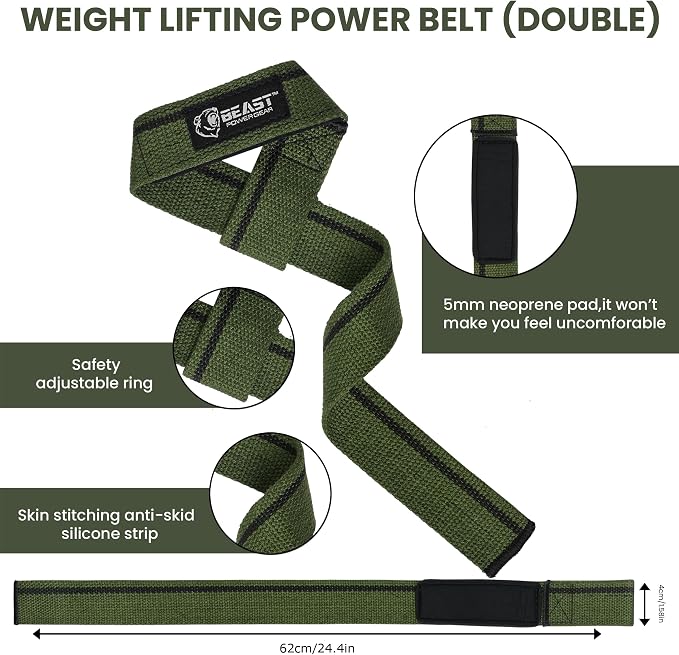 Improved Lifting Support & Stability - Gym Wrist Wraps for Weightlifting 14" Premium Quality Hand Wraps with Thumb Loop - Weight Lifting Wrist Wraps for Pain & Support