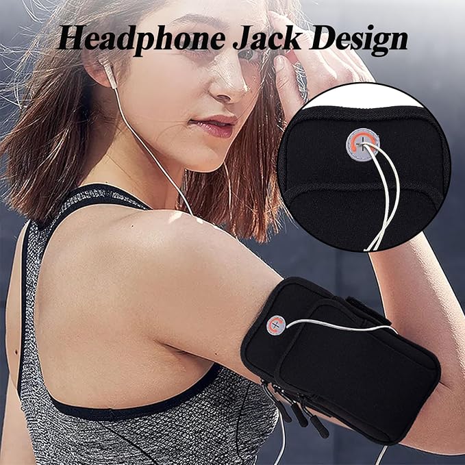 Phone Holder for Running Armband,Cell Phone Purse Small Crossbody Bags for Women Men Kids Pouch,iPhone 11 12 13 14 15 16e 16 17 Pro Max Xs X Xr Plus Mini Galaxy Ultra S26 S25+ Note Arm Bands