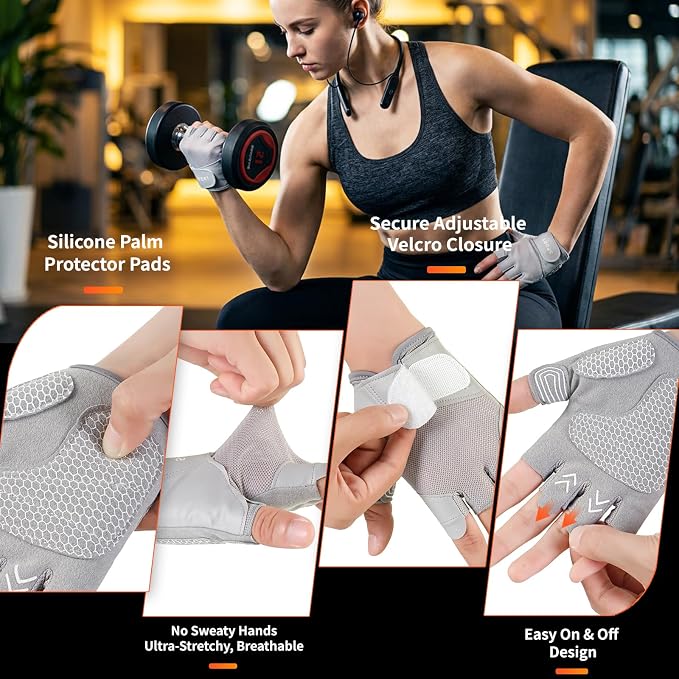 Women Driving Gloves, UV Protection Sun Gloves, Touchscreen Full Finger | UPF 50+ fabric blocks 99% UV rays, protecting hands during driving, cycling, fishing, hiking and outdoor activities