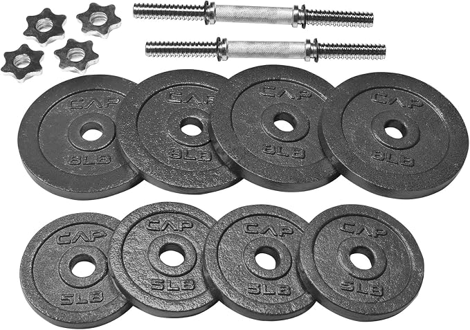 Cap Barbell Adjustable Dumbbell Weight Set | Multiple Options