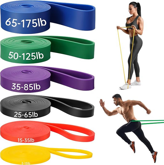 Resistance Bands for Working Out, Workout Bands, Training Bands Set, Pull Up Exercise Bands for Home Workouts, Full Body Training, Physical Therapy, Muscle Training, Strength Training.