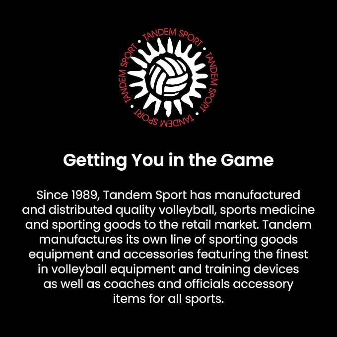 Tandem Sport Volleyball Elbow Pads - Volleyball Pads for Floor Burns and Bruises - Non-Bulky Volleyball Elbow Pads