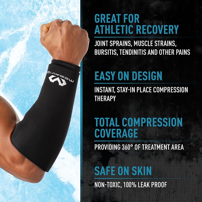 McDavid unisex-adult Mcdavid Flex Ice Therapy Arm/Elbow Compression Sleeve