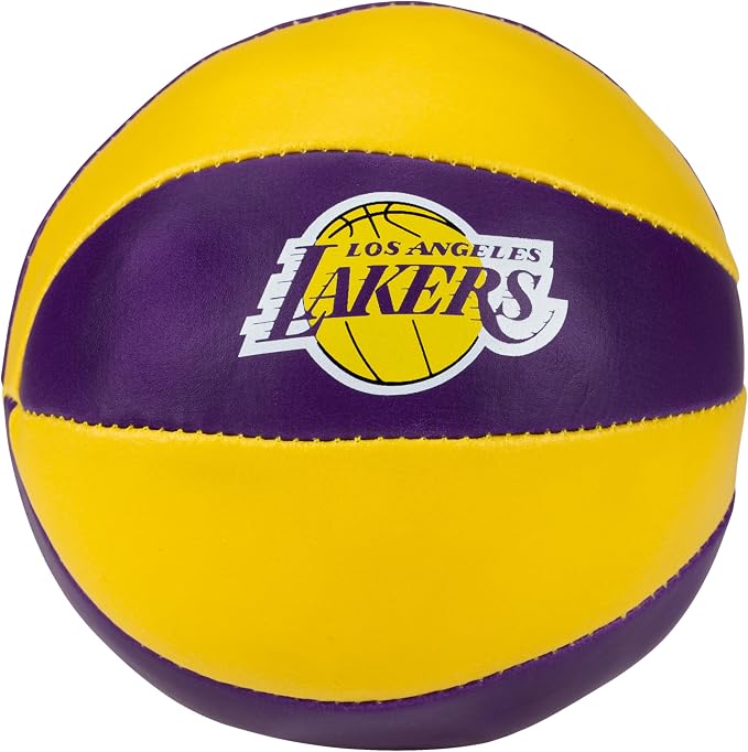 Franklin Sports NBA Toy Basketballs - 2 Pack of Kids Soft Mini Basketballs for Over The Door + Indoor Hoops - NBA Fan Shop