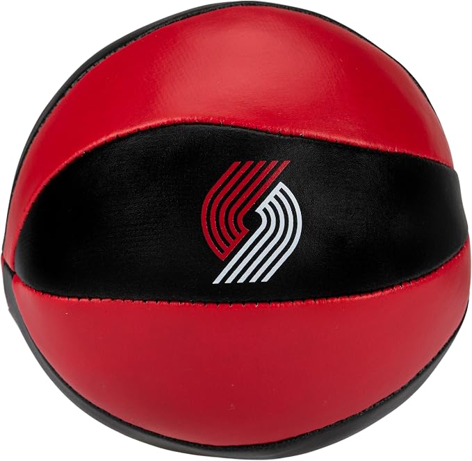 Franklin Sports NBA Toy Basketballs - 2 Pack of Kids Soft Mini Basketballs for Over The Door + Indoor Hoops - NBA Fan Shop