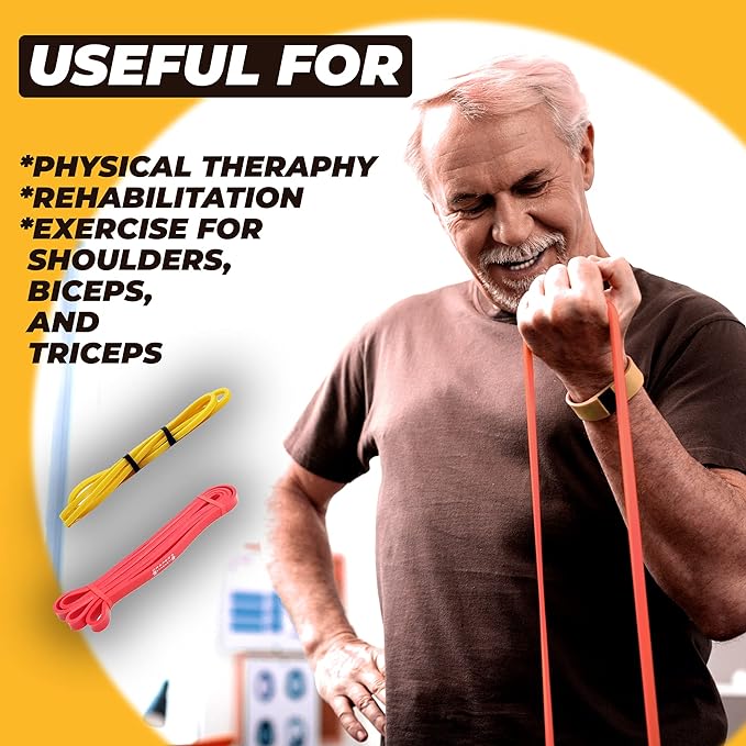 Draper's Strength Heavy Duty Resistance Stretch Loop Bands for Powerlifting Workout Exercise and Assisted Pull Ups