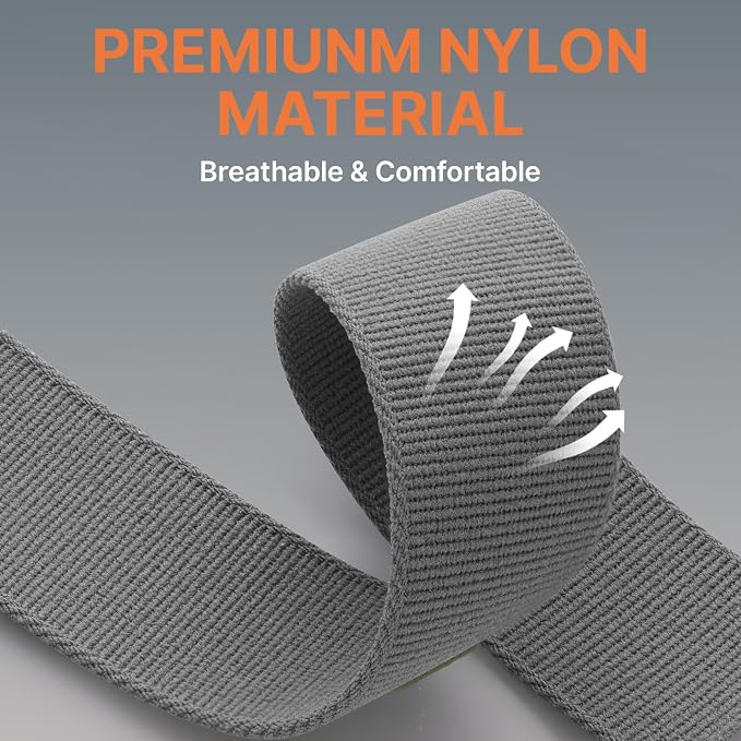 Bandletic 22mm Quick Fit Compatible with Garmin Instinct 3 2 Watch Band | CSPE Rib Bonds Buckle,Durable,Adjustable for Fenix 8 E 47mm/7 6 Pro/5 Plus/Forerunner 965/955/945/Approach S70/S62/S60/Epix