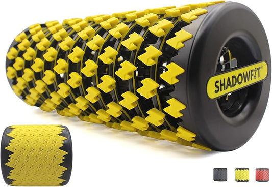 Shadowfit Foam Roller - Muscle Roller & Massage Roller for Trigger Point, Stretching Equipment for Legs, Hamstrings, Upper & Lower Back Pain