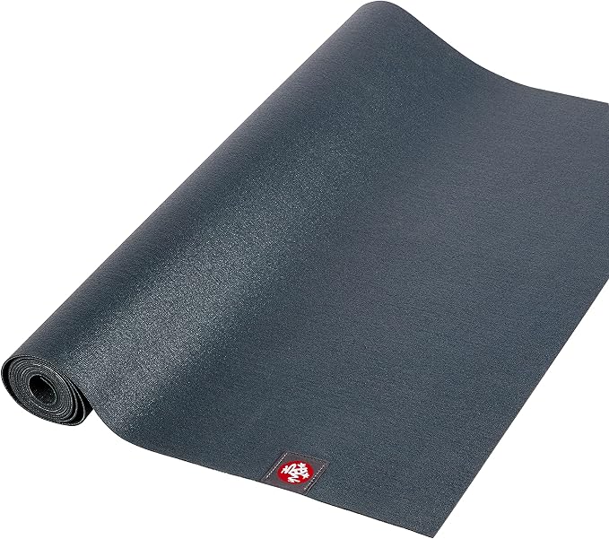 Manduka eKO SuperLite Yoga Mat 71" - 1.5mm | Natural Rubber | Foldable & Travel Friendly | Soft Textured Surface | Eco-friendly | 71 x 24 inches