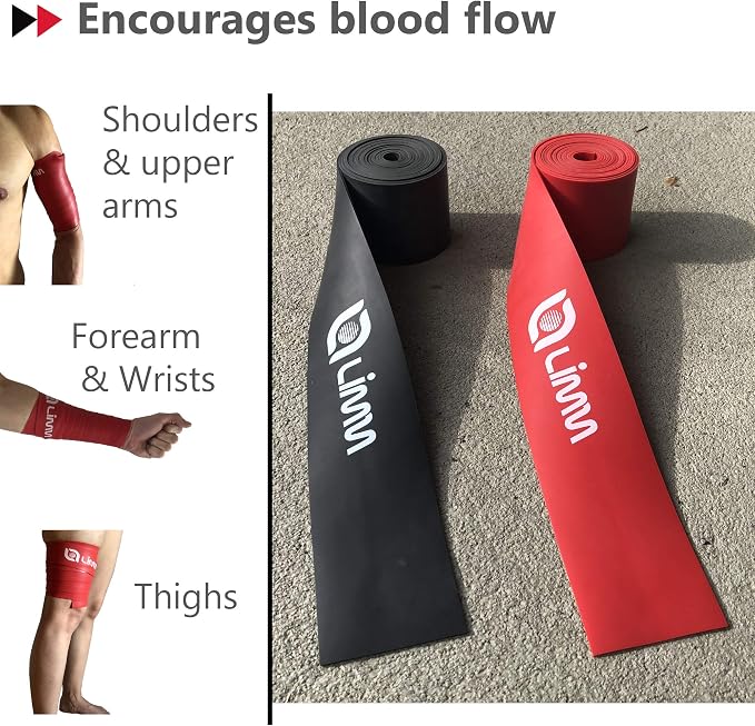 Limm Muscle Compression Floss Bands - Tack and Flossing Bands for Mobility, Fitness, and Recovery - Best for Athletes