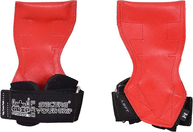 Lifting Grips PRO Weight Gloves Heavy Duty Barbell Gymnastics Straps Alternative to Power Hooks Deadlifts Adjustable Neoprene Padded Wrist Wrap