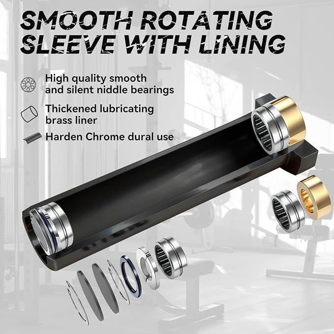 EVERYMATE 5LB Mini Barbell Bar Beginner Women Kid Barbell Total Body Workout Weighted Bar,for Strength Training, for Youth Children New Weightlifting