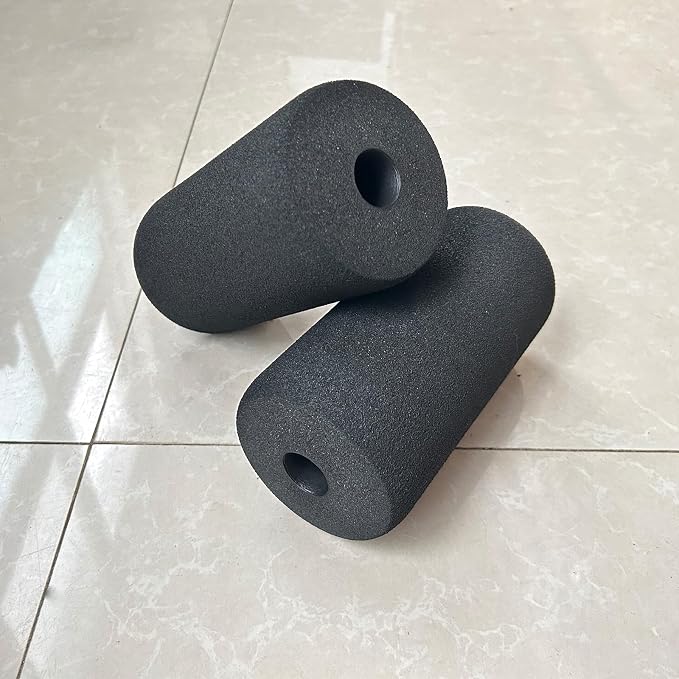 High Density Foam Roller, Replacement Foam Foot Pads for Home Gym Exercise Machines Equipments, Weight Bench Leg Extension Curl Attachment