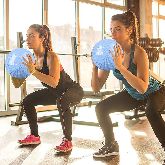 Medicine Ball 8, 10 lbs Slam Ball Weighted Balls for Exercise Strength and Crossfit Workout